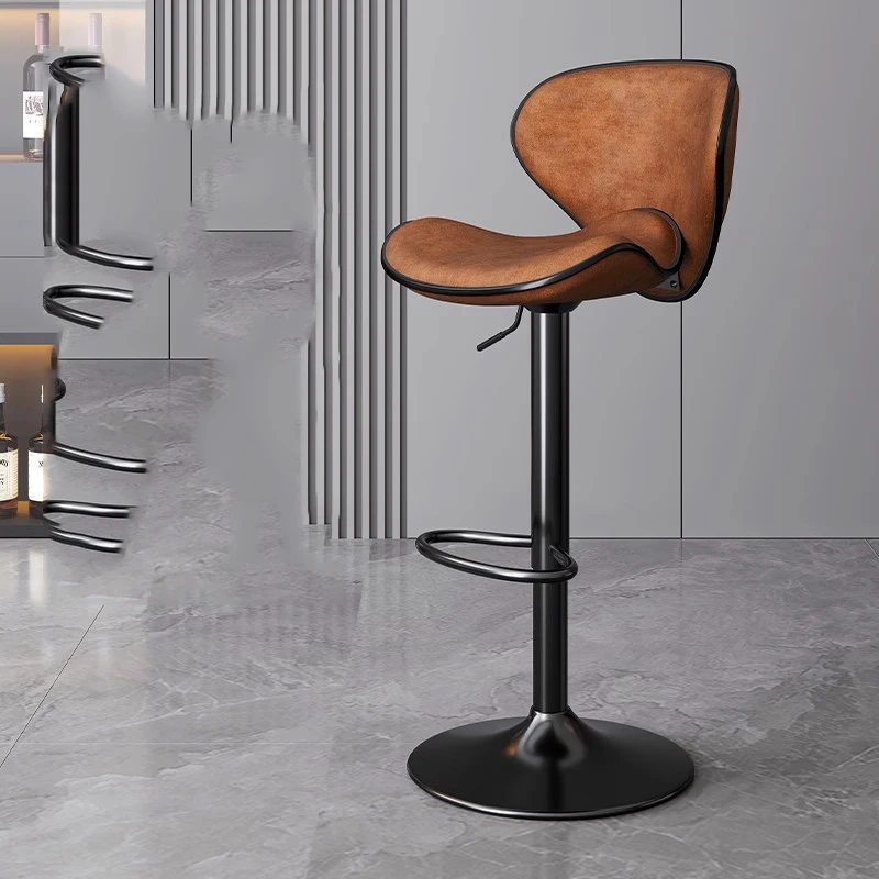 كراسي بار فاخرة لغرفة النوم، كراسي بار جمالية بسيطة قابلة للتعديل، للاسترخاء، أثاث عصري عالي Sillas Para Comedor #4