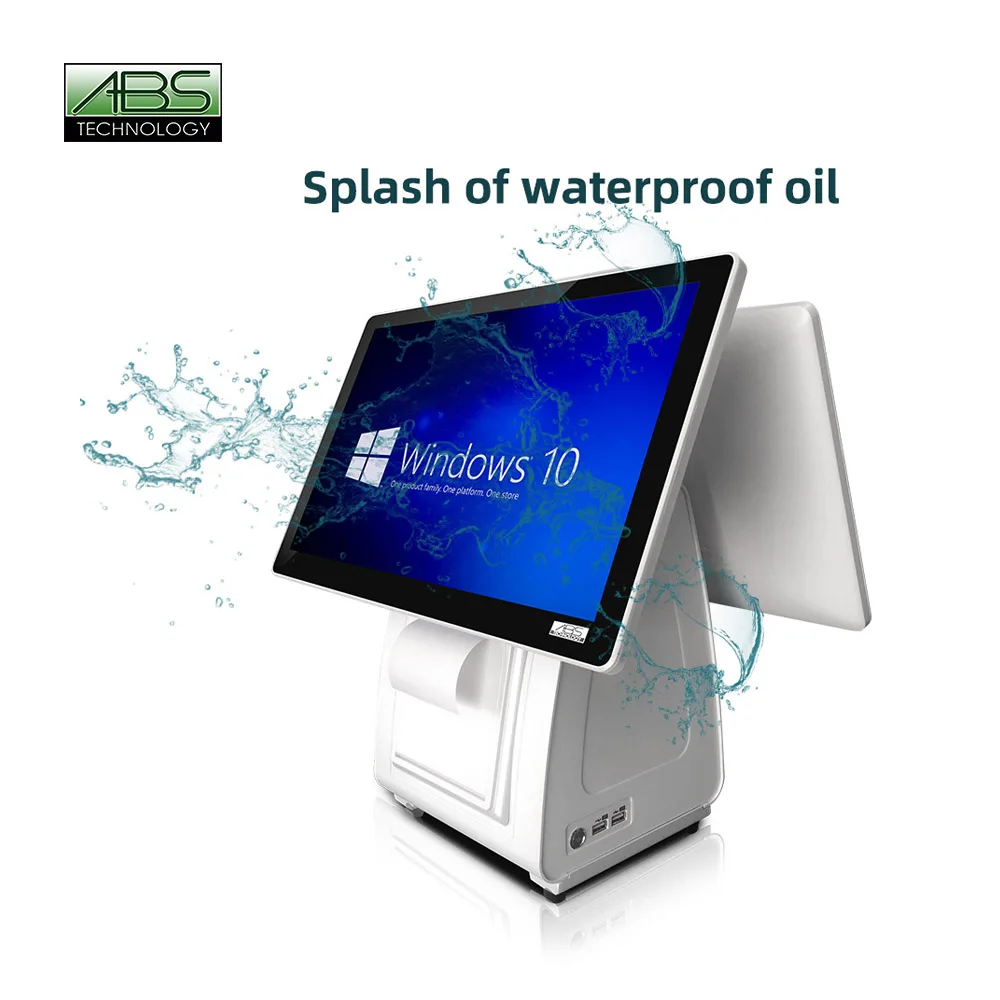 ATV&UTVDual Display ABS ABS6000 POS System Retail Restaurant Use 15.6