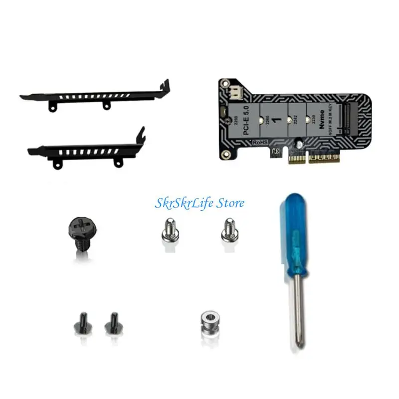 

E65E M.2 NVMe Drive to PCIeX4 Adapter Card Meeting International Electrical Safety for Worldwide Use in Voltages