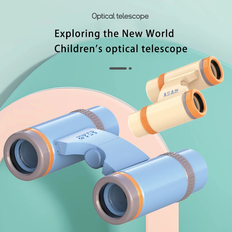 

Montessori Pocket Telescope Handheld Magnification 200-3000m Outdoor Students Teaching Educational Gifts Children Stem Toys