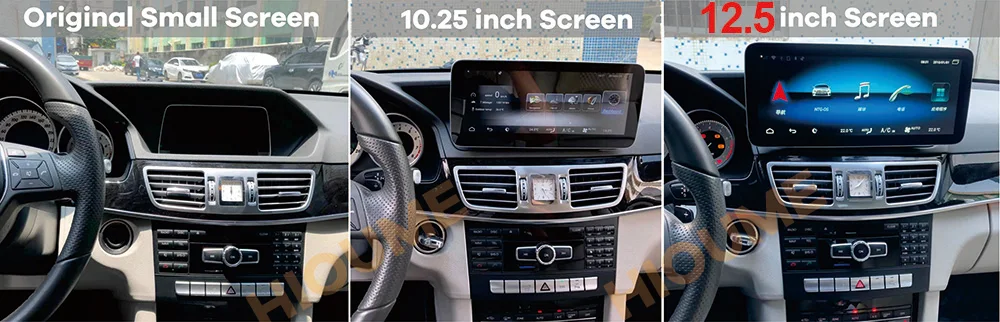 12.5 "Android 12 8 + 256G Qualcomm Per Mercedes Benz Classe GLK X204 Lettore multimediale per auto 2008 - 2015 Navigazione GPS CarPlay Auto