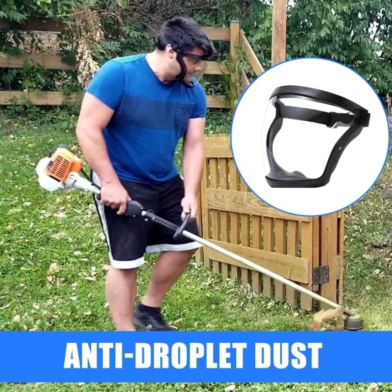 Y1AD Protective Faceshield Transparent Protective Mask Full Face Covered Safety