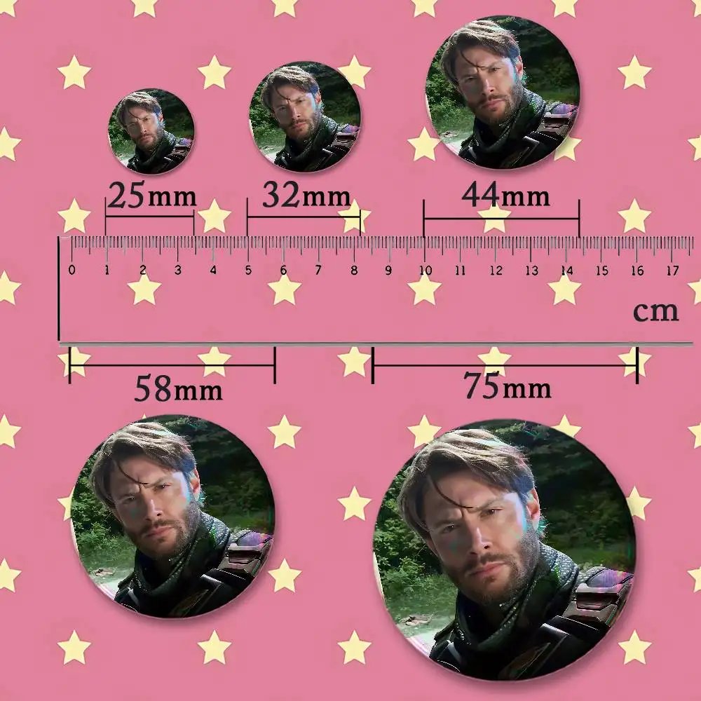S-Soldier B-Boy HD Print Badges Pretty Round Display Brooches IP merchandise 32mm 58mm 75mm 44mm 25mm