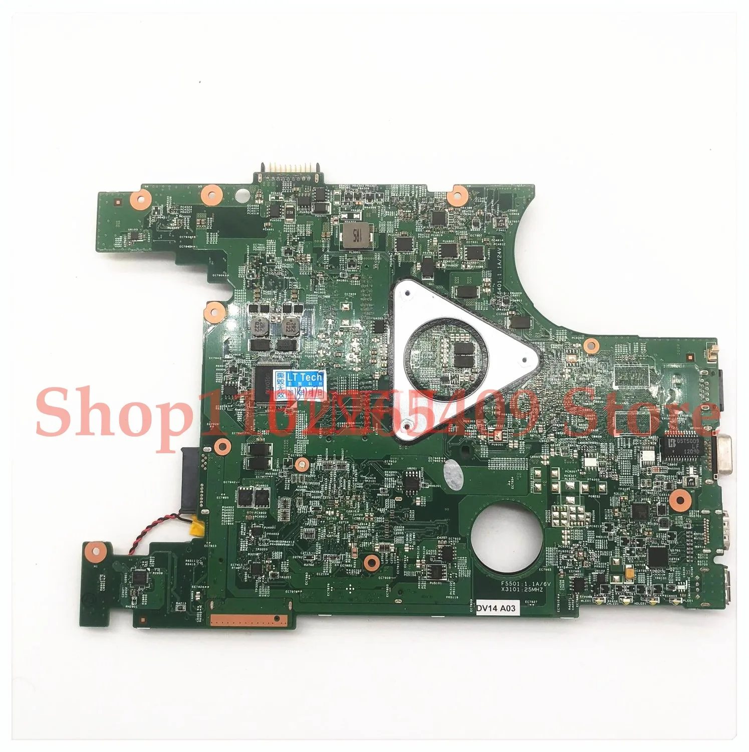 CN-07JFHD 07JFHD 7JFHD 48.4IU0.011 High Quality Mainboard For Dell 1440 V1440 Laptop Motherboard DDR3L DDR3 HM57 100%Full Tested