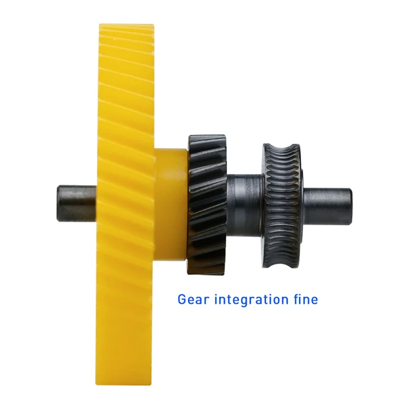 

A41Z-Upgrade Hardened Steel Extruder Gear Assembly For Bambu Lab P1S P1P X1 Carbon X1C 3D Printer Oblique Tooth