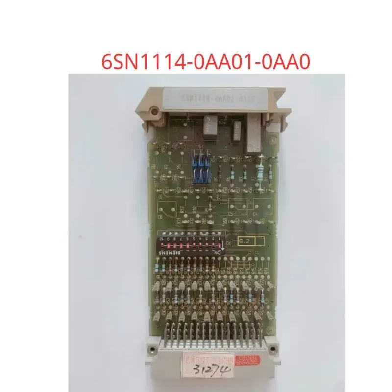 

6SN1114-0AA01-0AA0 Used tested ok SIMODRIVE 611-A, SPARE PART SETTING MODULE FOR FEED MODULE ENHANCED INTERFACE