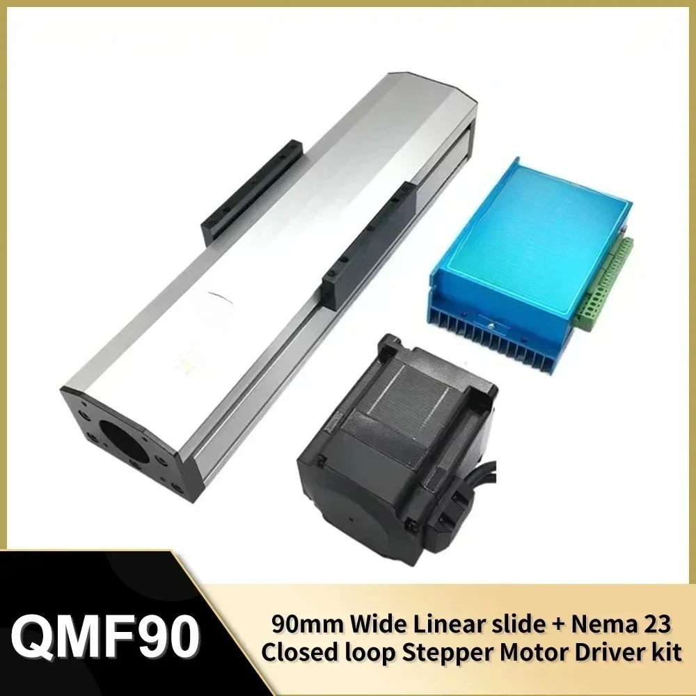 

Комплект привода двигателя для грузов до 70 кг, с закрытой направляющей, моторизованный, тяжелый, с шарико-винтовой парой, сдвижной стол SFU1605, 4 шт. MGN12C