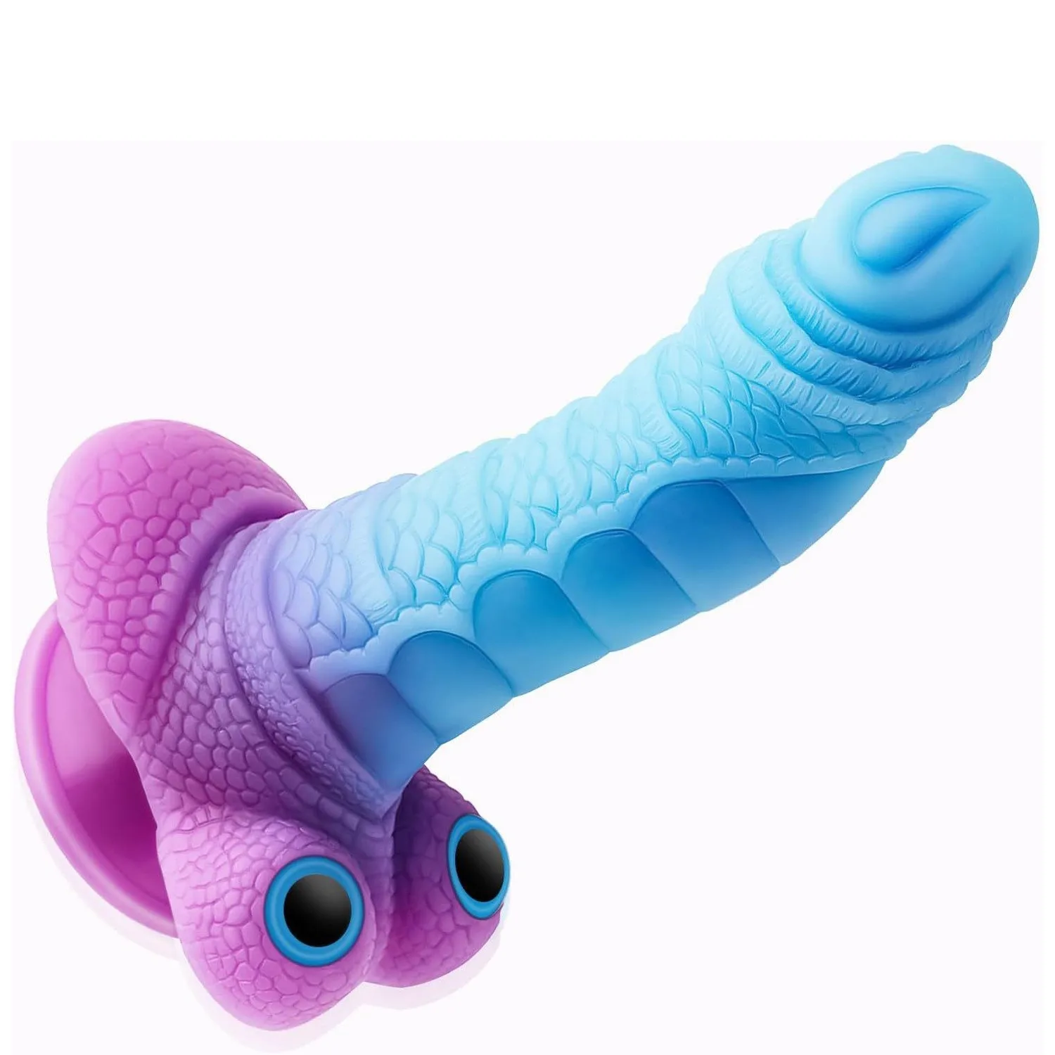 Realistic Luminous Dildo Strong Suction Butt Plug Monster Penis  Masturbation Dilator Soft Silicone Plug Large Sex Toy For Women