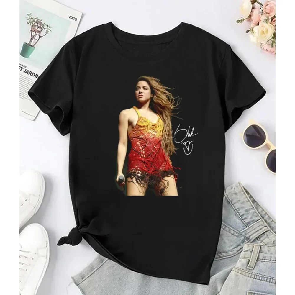 Shakira T Shirt Men for Women Clothing Graphic T Shirts New Gifts and T-shirts Women T-shirts Fans Gifts