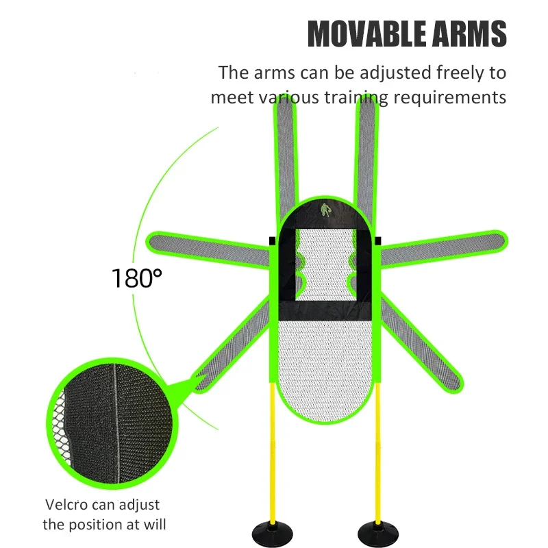 Basketball Obstacles Dummy Height Adjustable Defense Human Wall Basketball Dribble Passing Training Equipment Portable Foldable