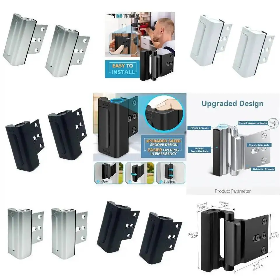 

Q81C Aluminum Anti-Theft Lock Locks For Hotel Room Door Use