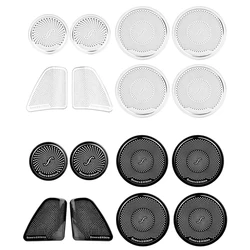 Auto Audio Speaker Cover Bekleding Deur Luidspreker Cover Stickers Voor Bmw X 3X4X5X6 Interieuraccessoires