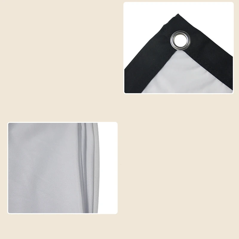 Simplify Your Setup Process with This User Friendly Double Sided Portable Projector Screen Ideal for Home Theater Use