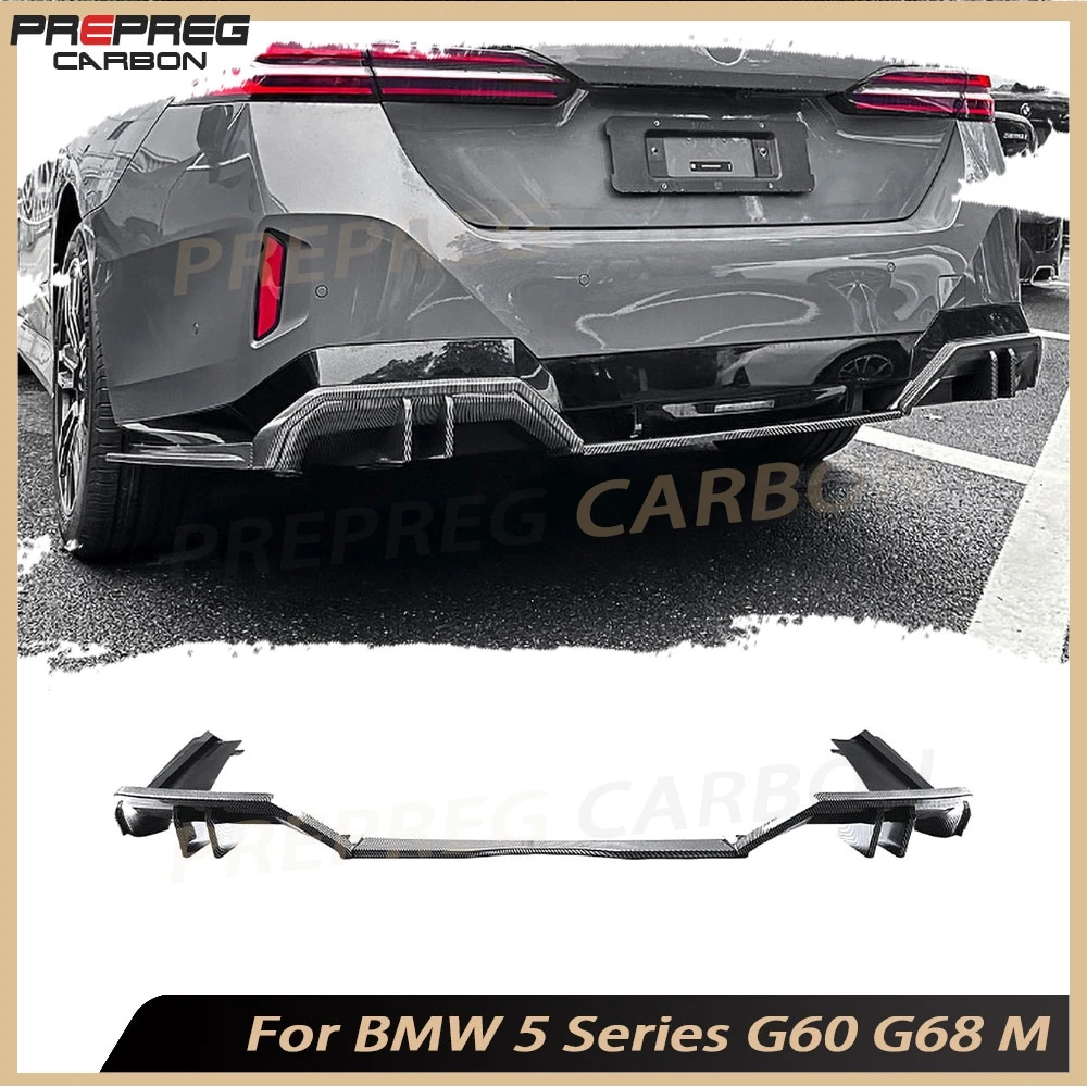 

Диффузор заднего бампера, сплиттеры, спойлер для губ, автомобильные аксессуары, комплекты кузова для BMW 5 серии G60 G68 M Sport 2024 +