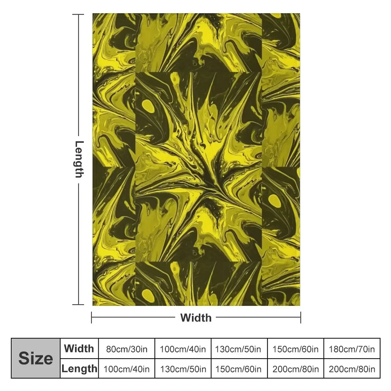 New Modern trendy abstract turquoise gold swirls Throw Blanket couch cozy soft plush fuzzy picnic outdoor blanket