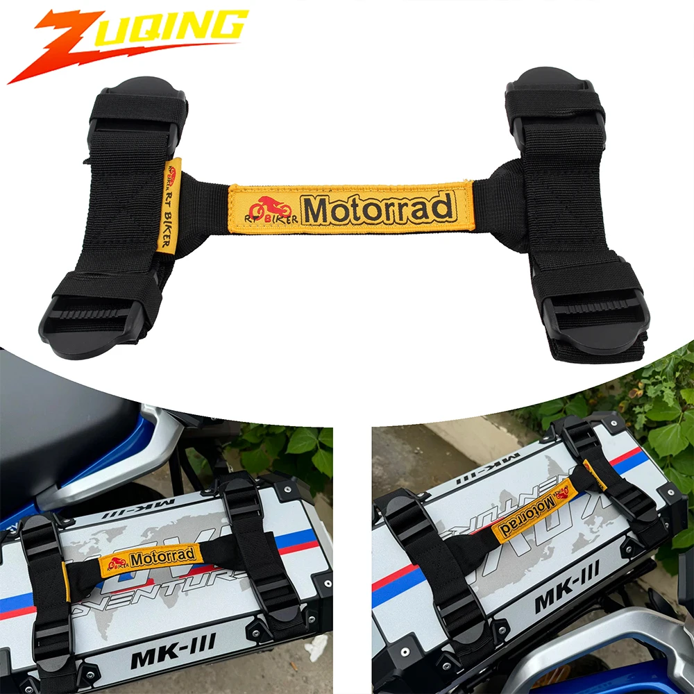 

Universal Motorcycle Handle Rope Panniers Side Box Top Case Strap for BMW R1200GS ADV F750GS F850GS G310 Benelli Trk 502