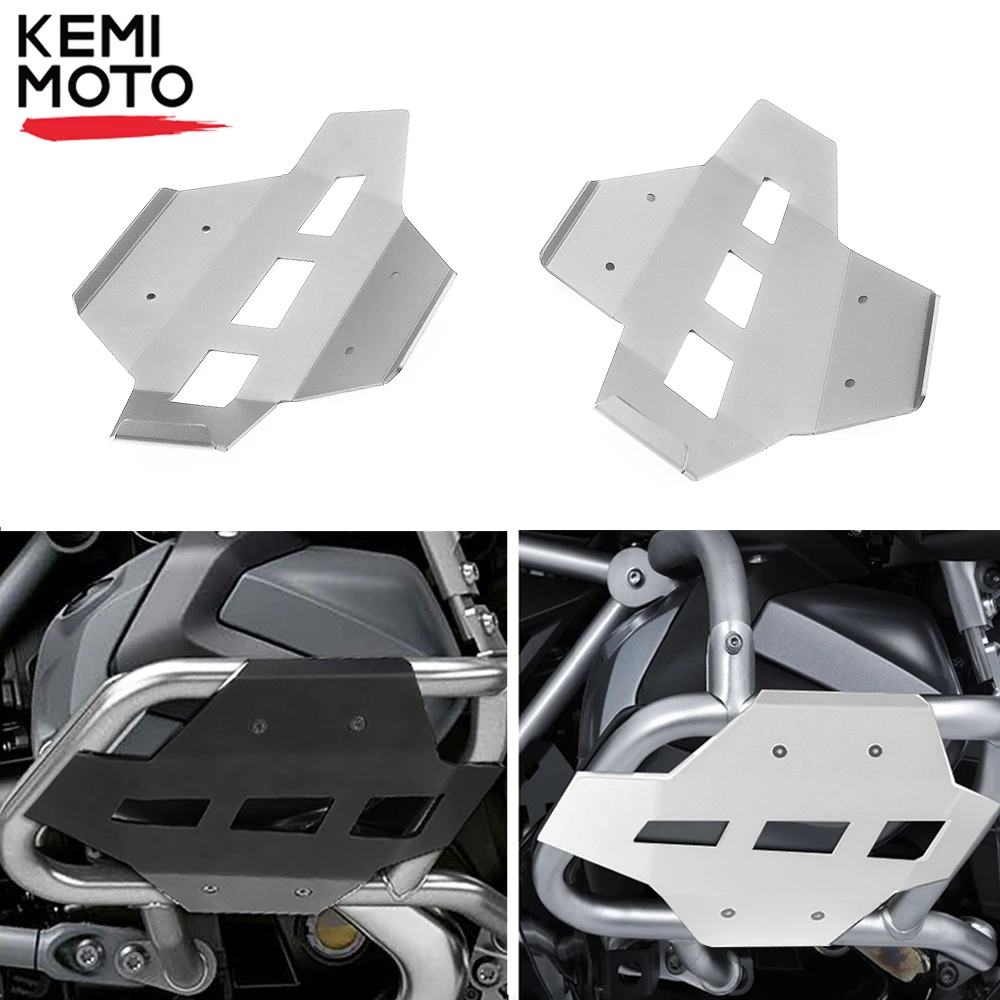 KEMIMOTO Cylinder Head Guards Protector Cover For BMW R 1250 GS ADV 1250GS R1250GS Adventure Engine Guards 2022 2021 2020 2019