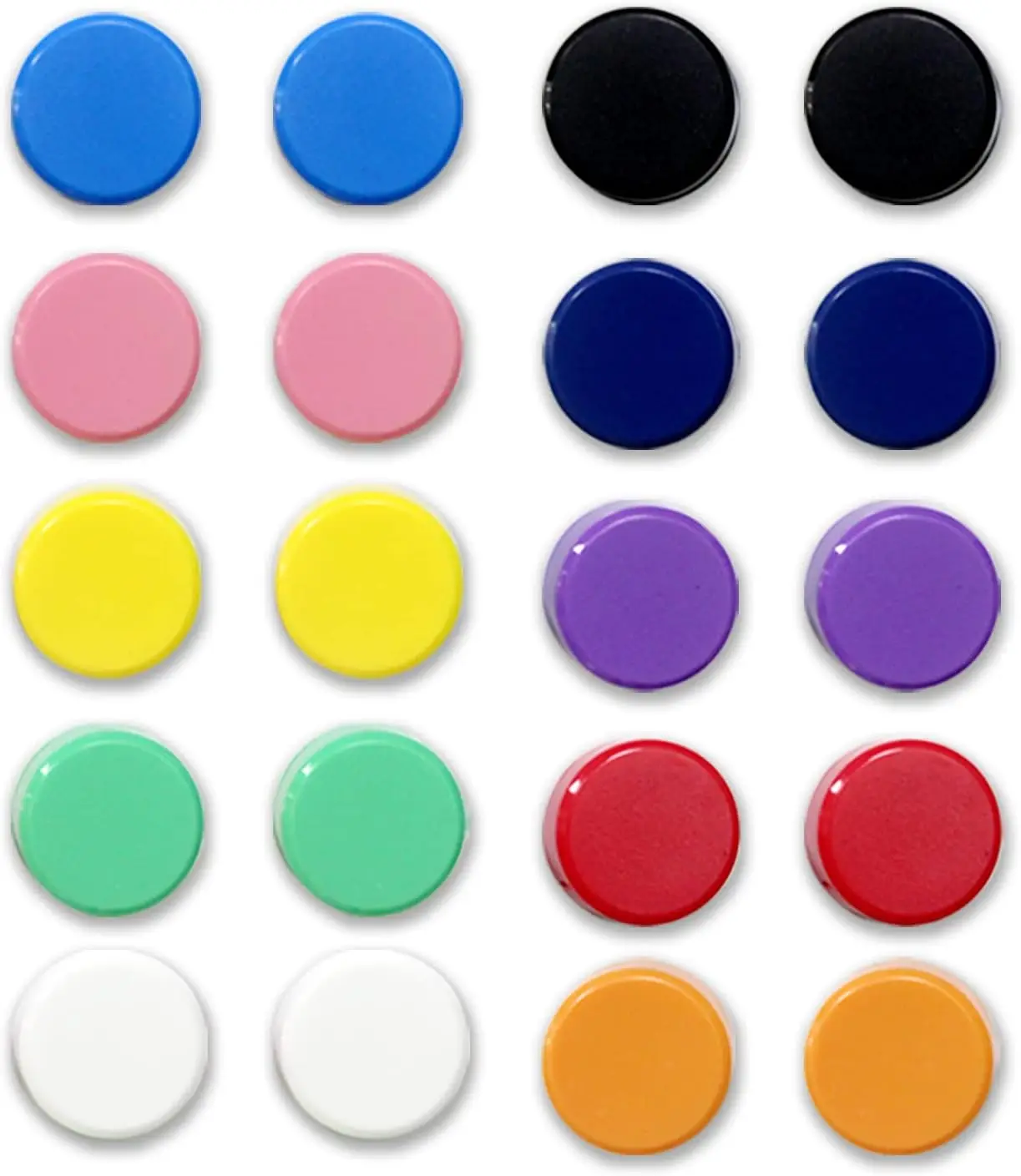 

Fridge Magnets, 20pcs Refrigerator Magnets, Small Magnet for Whiteboard, Mini Cute Magnet for Fridge, Locker, White Boar