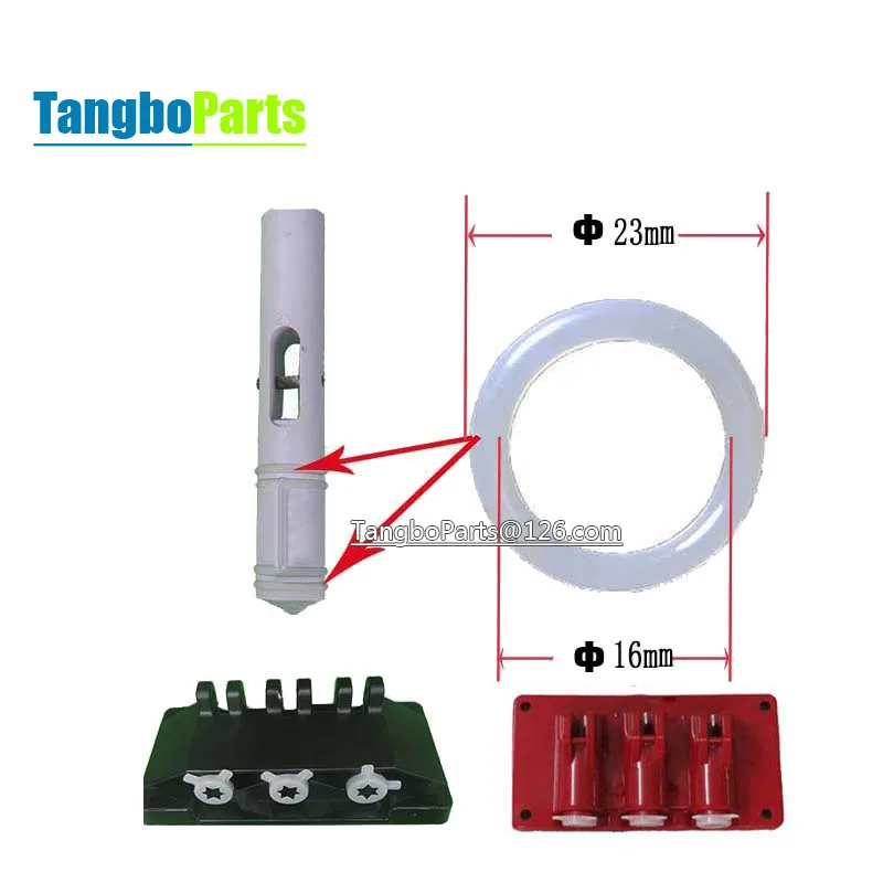 Ice Cream Machine Parts H Type Sleeve Gasket Discharge Valve Stamps Rubber Ring Seal Set For Lecon XUEQI Ice Cream Machine