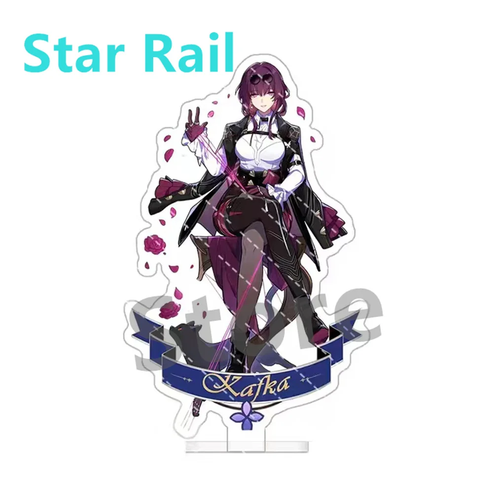 Honkai: Star Rail Acrylic Ornament Sparkle Jing Yuan Dan Heng Jingliu Luocha Kafka Kawaii Cute Anime Game Gift 15cm