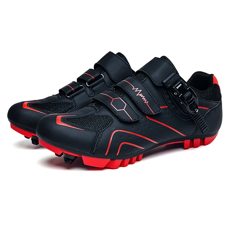 

Breathable Hard Soled Mountain Riding Shoes Road Bike Shoes Self-Locking Speed Bicycle Sneakers Women Racing Cycling Shoes