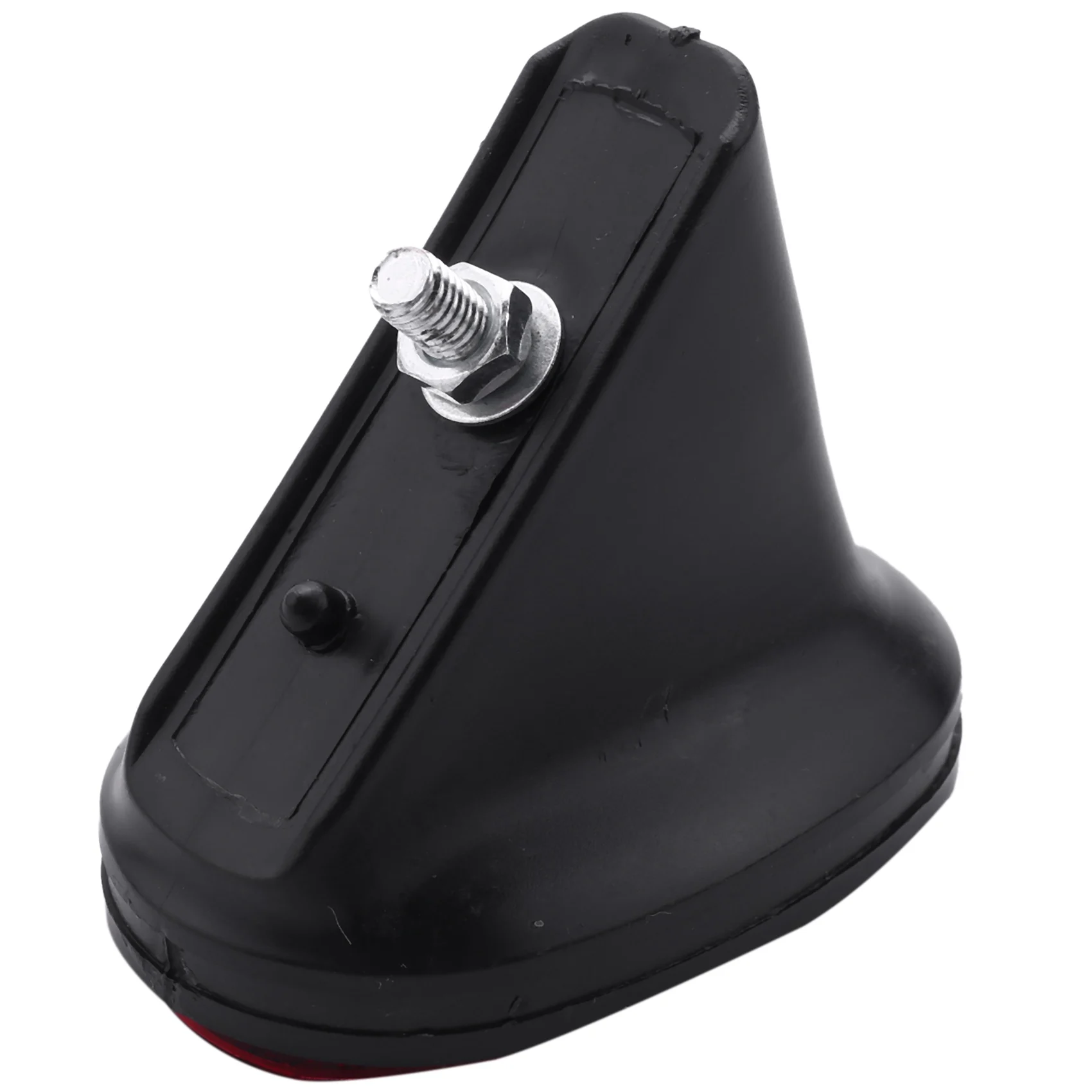 1 pcs Bicycle Rear Tail Fender Reflector Mudguard Oval Warnning Red black