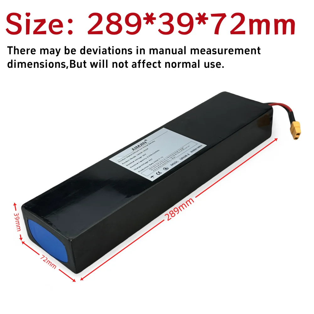 10S3P 36V 9000mAh 18650 Lithium Battery Pack For Kugoo S2 / S3 / S4 / M2 Scooter Battery etc accessories with BMS