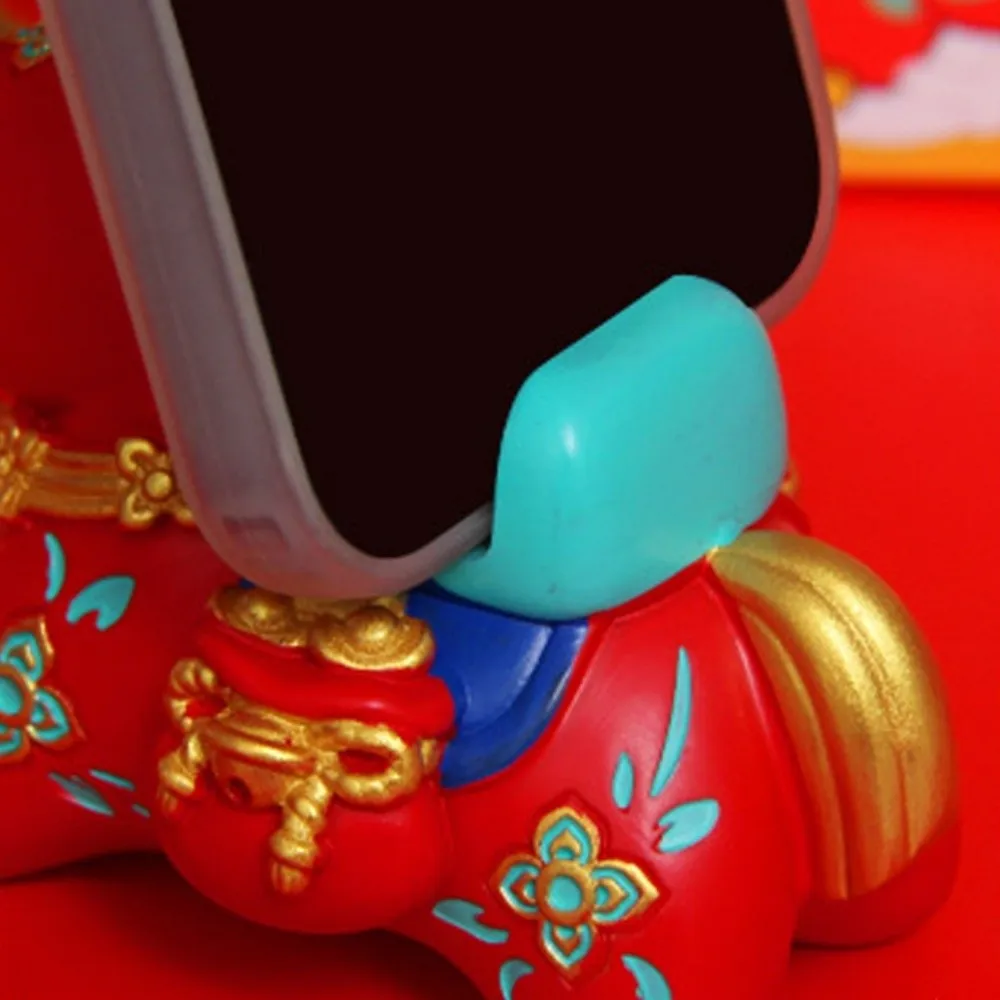 

Талисман зодиакальная лошадь подставка для телефона орнамент фестиваль декоративный китайский стиль 2026 держатель для украшений в виде лошади маленький реалистичный