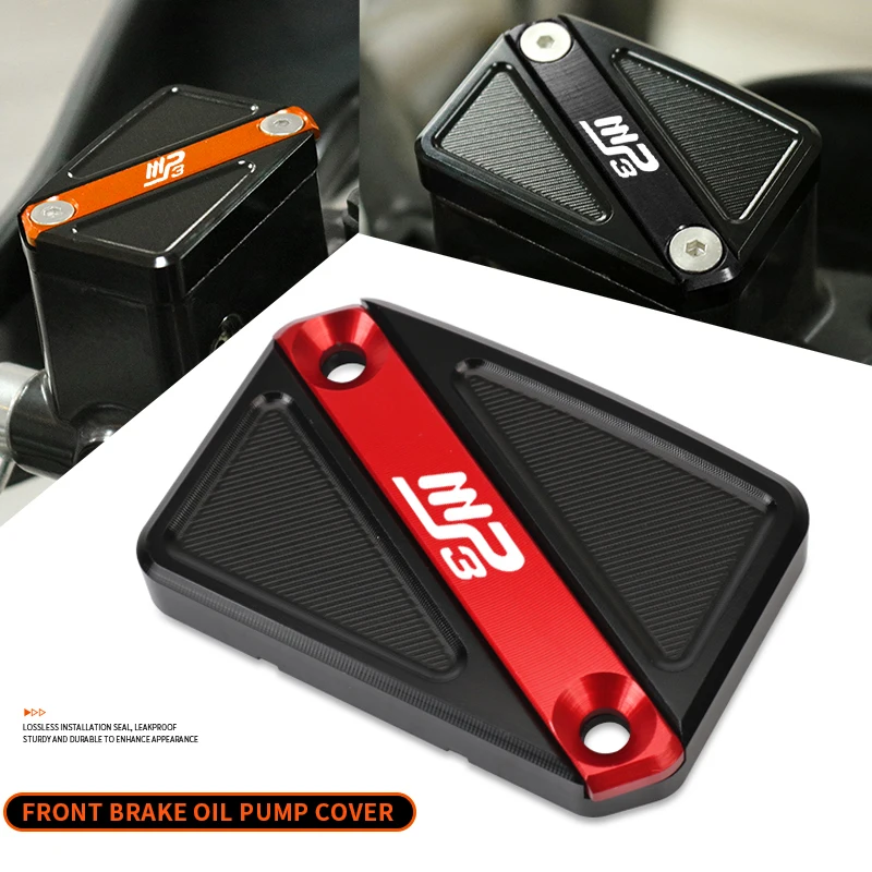 FIT For MP3 300 400 500 2015-2021 Motorcycle CNC Front Brake Fluid Reservoir Cap Cylinder Cover