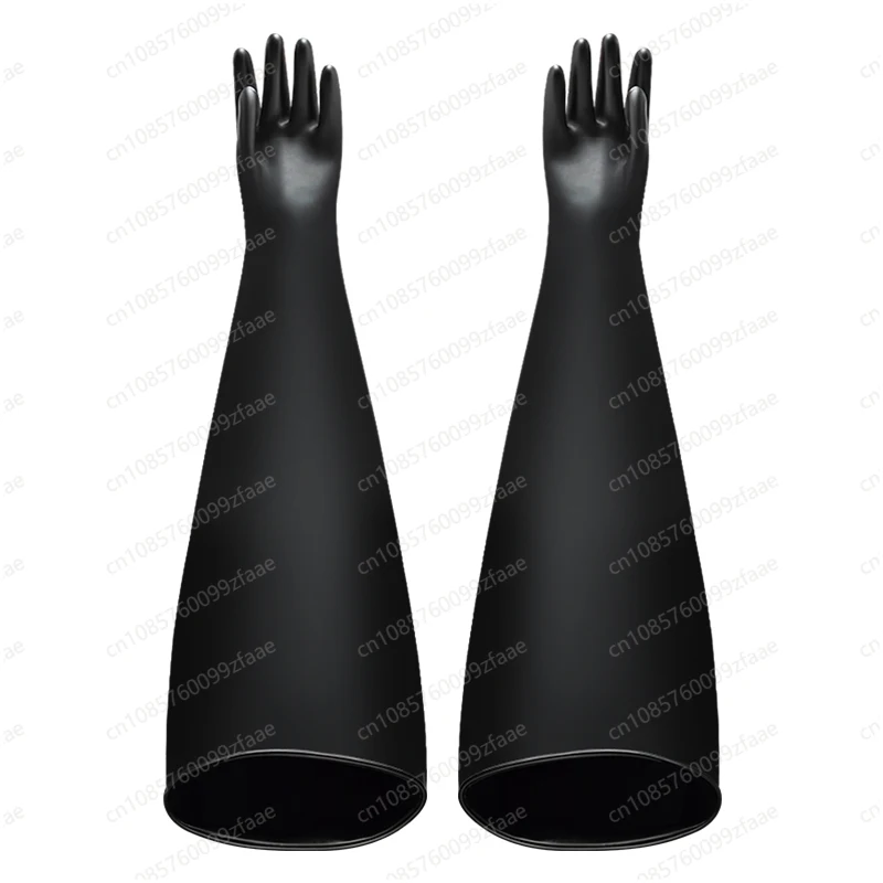 Acid and alkali resistant vacuum flange gloves | Suitable for laboratory glove boxes