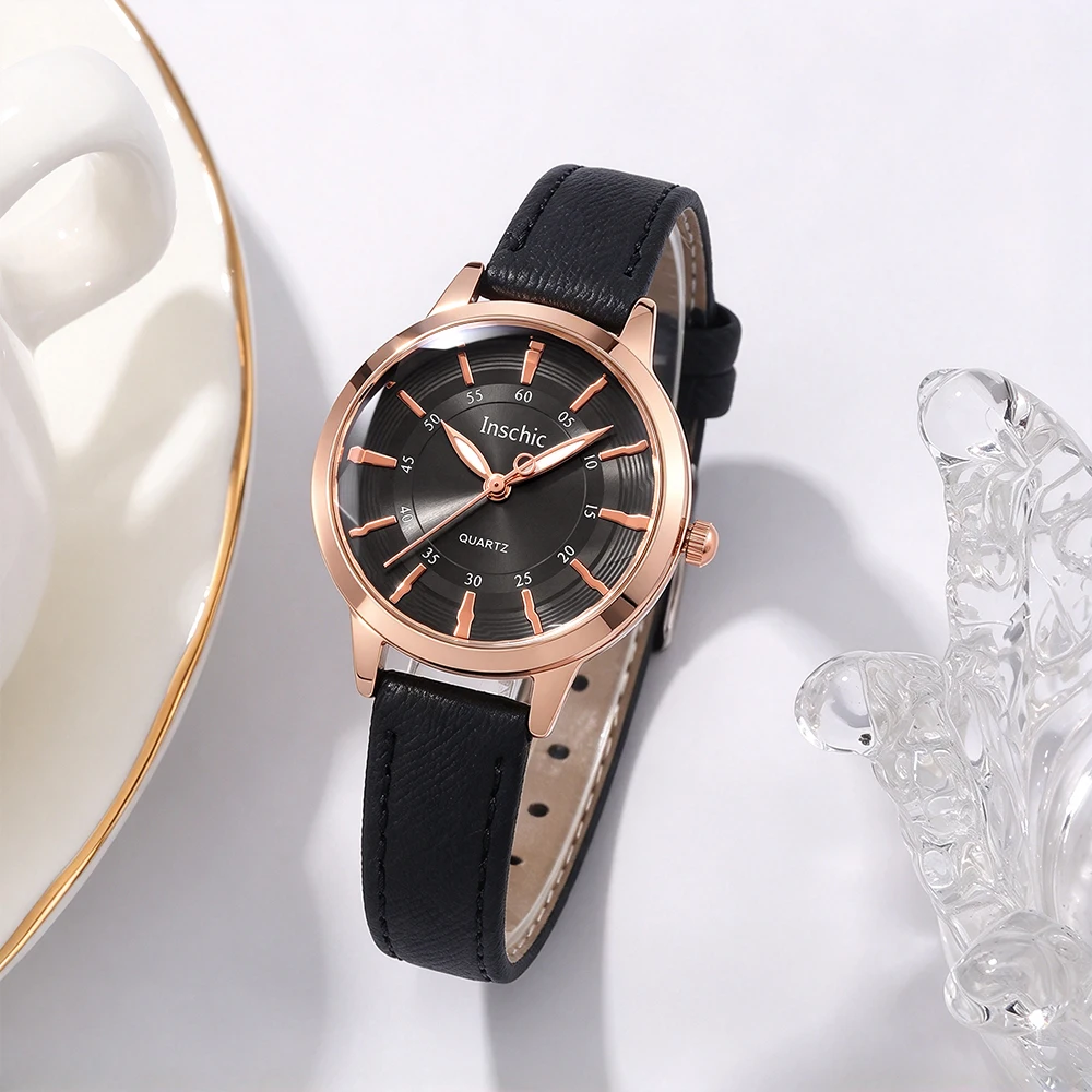 PU Leather Women's Watch Casual Watch Quartz Watch Women's Clock Gift, Multiple Colors to Choose from