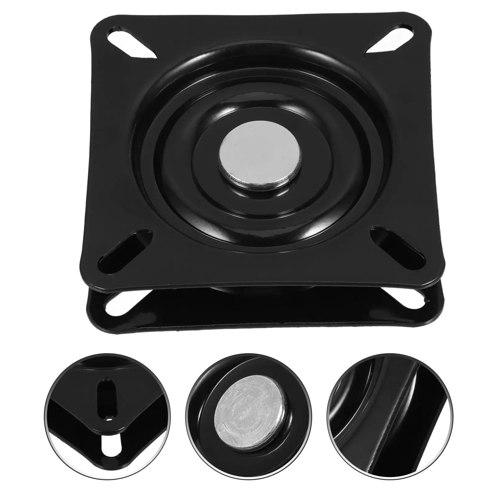 Heavy Duty Inch Bar Stool Swivel Seat Pedestals Plate 154x20 Thick Furniture Mechanism Replacement Stable Safe Reusable