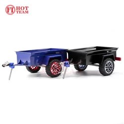 Hot Team Aluminum Mini Trailer for 1/24cars 98.5x68x54mm, total length 162mm