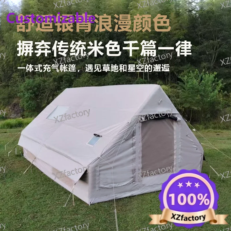Factory Direct 2026 Top Rated Cloud Line Vinyl 12 Square Meters Inflatable Tent Windproof Rainproof