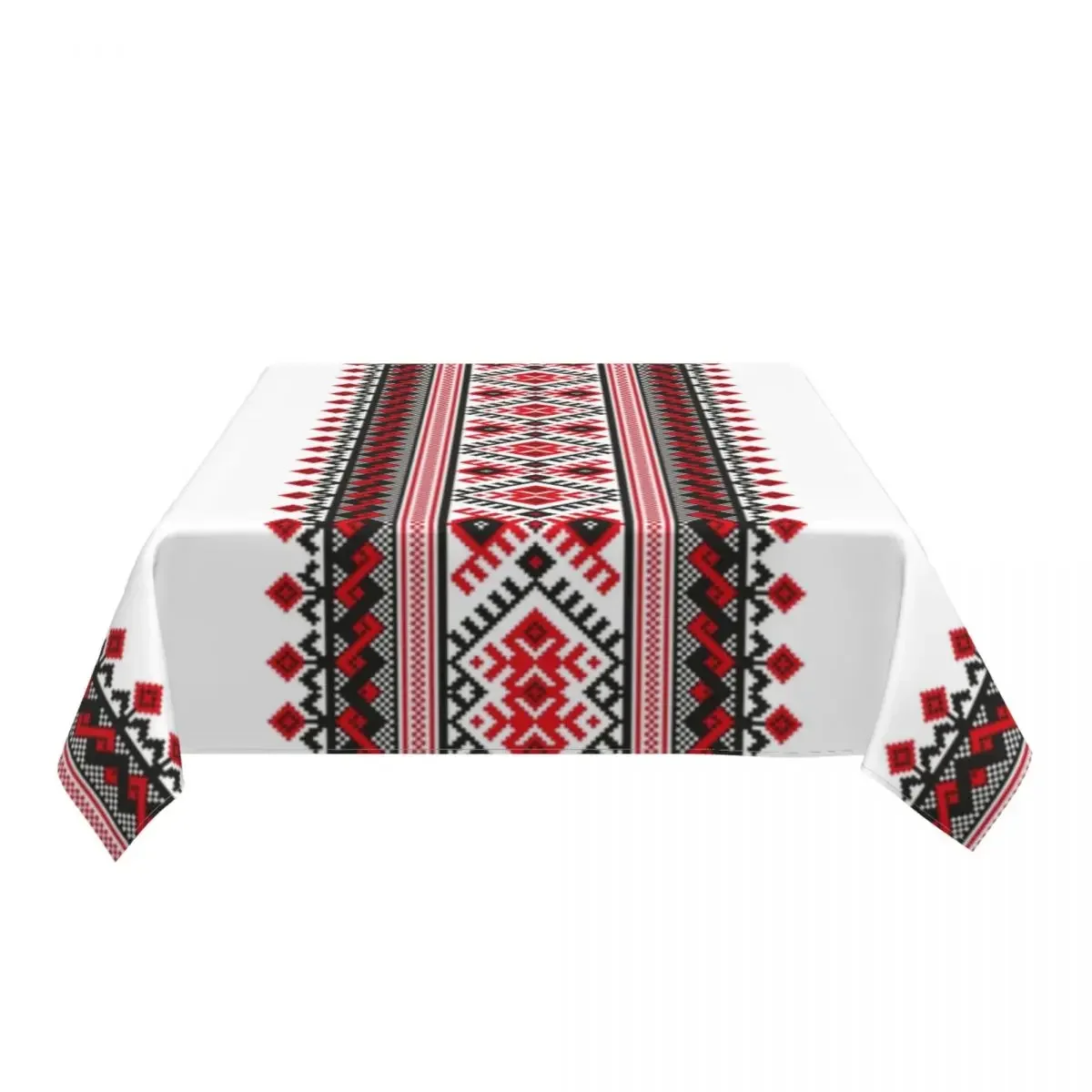 Manteles rectangulares de estilo étnico bohemio, Decoración de mesa de cocina, mantel impermeable reutilizable, decoraciones para fiestas navideñas