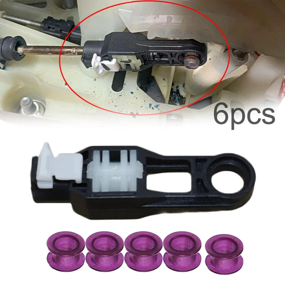 

6Pcs AT Shift Shifter Cable Bushing Linkage Ends Grommet Sleeve Repair Kit For Suzuki Swift Shifter Cable Bushing