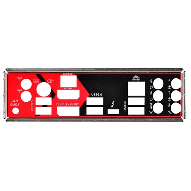 OEM Replacement  1pc For ASRock Z370 Gaming-ITX/ac Z270 Gaming-ITX/ac I/O Shield Backplate