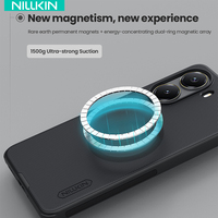 Nillkin Magnetic Case for Xiaomi Poco X7 Pro / Poco X7 Bump Textured Anti-Scratch Anti-Slip Cover PC+TPU Protective Case
