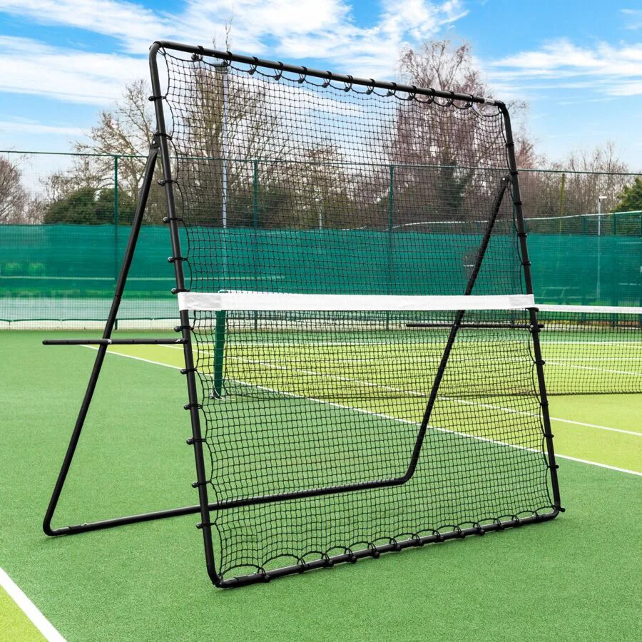 

Tennis Soccer Wall Baseball Pickleball Rebound Training Practice Net-Galvanized Pipe & Nylon Blackpromote sales
