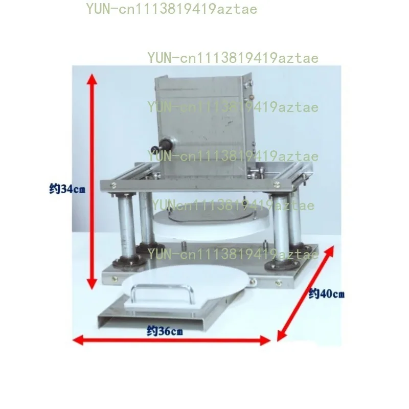 Commercial dough presser machine electric 22cm chapati sheeting machine pizza dough forming hand pancake maker