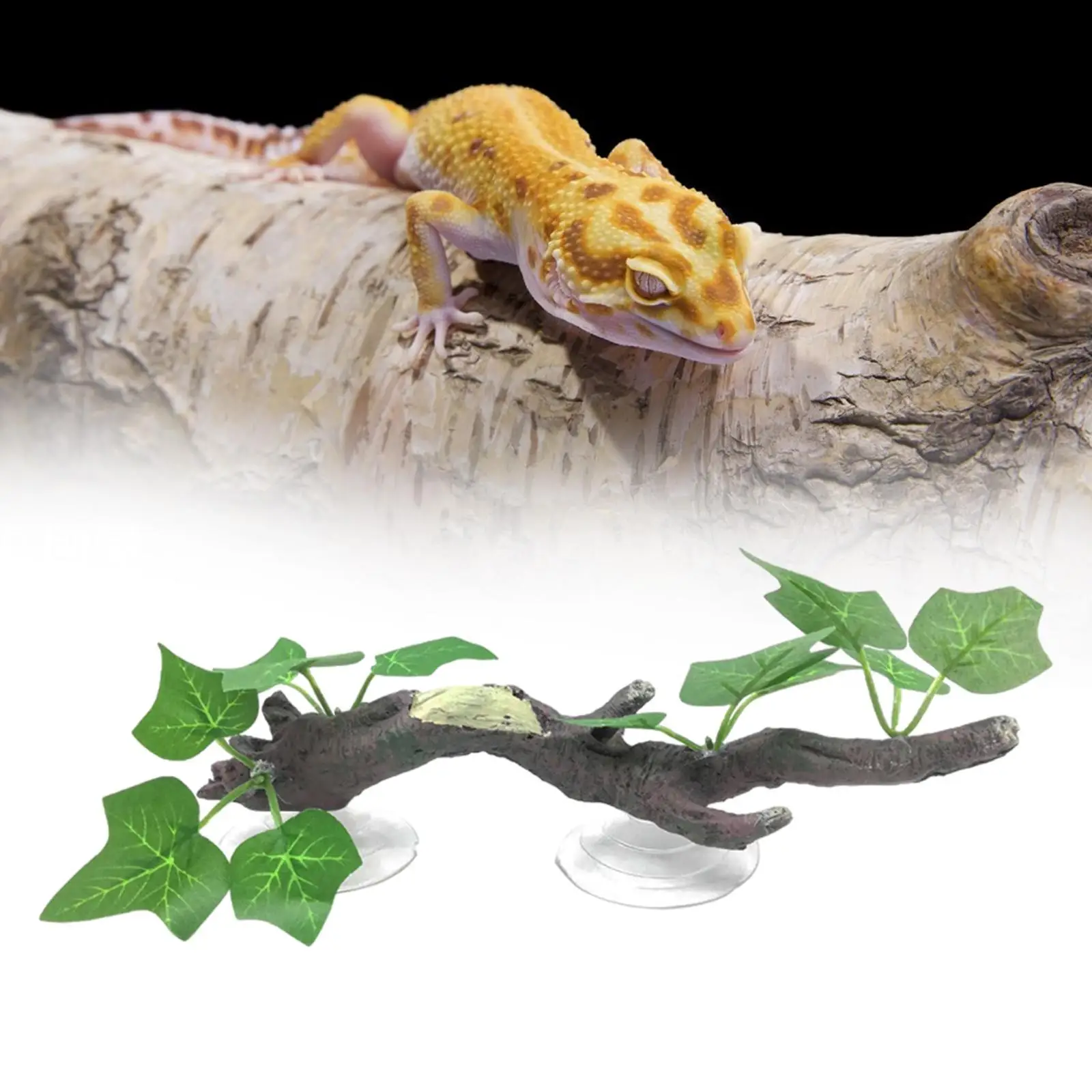 Climb Tree Branch Decor Reptiles Plants Aquarium Simulation Aquarium Artificial Reptile Lizard Geckos Reptile Corner Branch