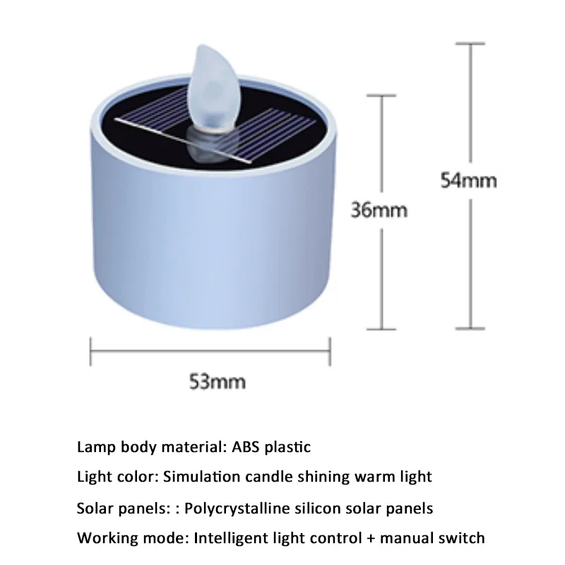 Mini vela lâmpadas solares led decoração de acampamento luz noturna festa ao ar livre iluminação do jardim à prova dwaterproof água luz solar lampara solar