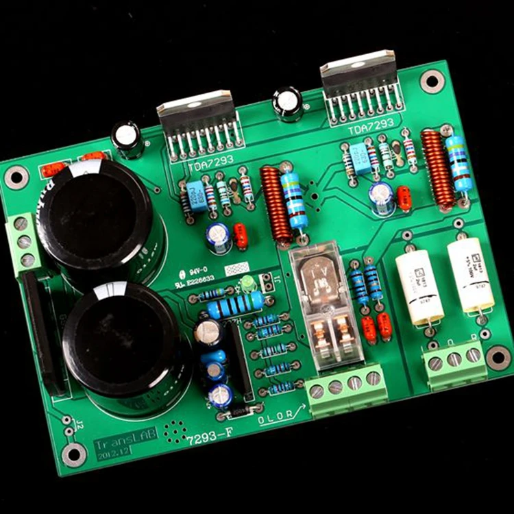 

Tda7293 Fancier Grade Double Acoustic Ballast Tube Amplifier Board (with Power Supply/Protection)