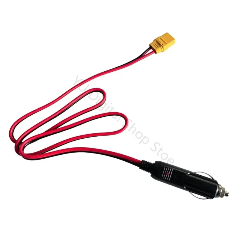 96BA Plugs to XT90 Male Power Cord for Motorcycle & Car Use 100cm/150cm