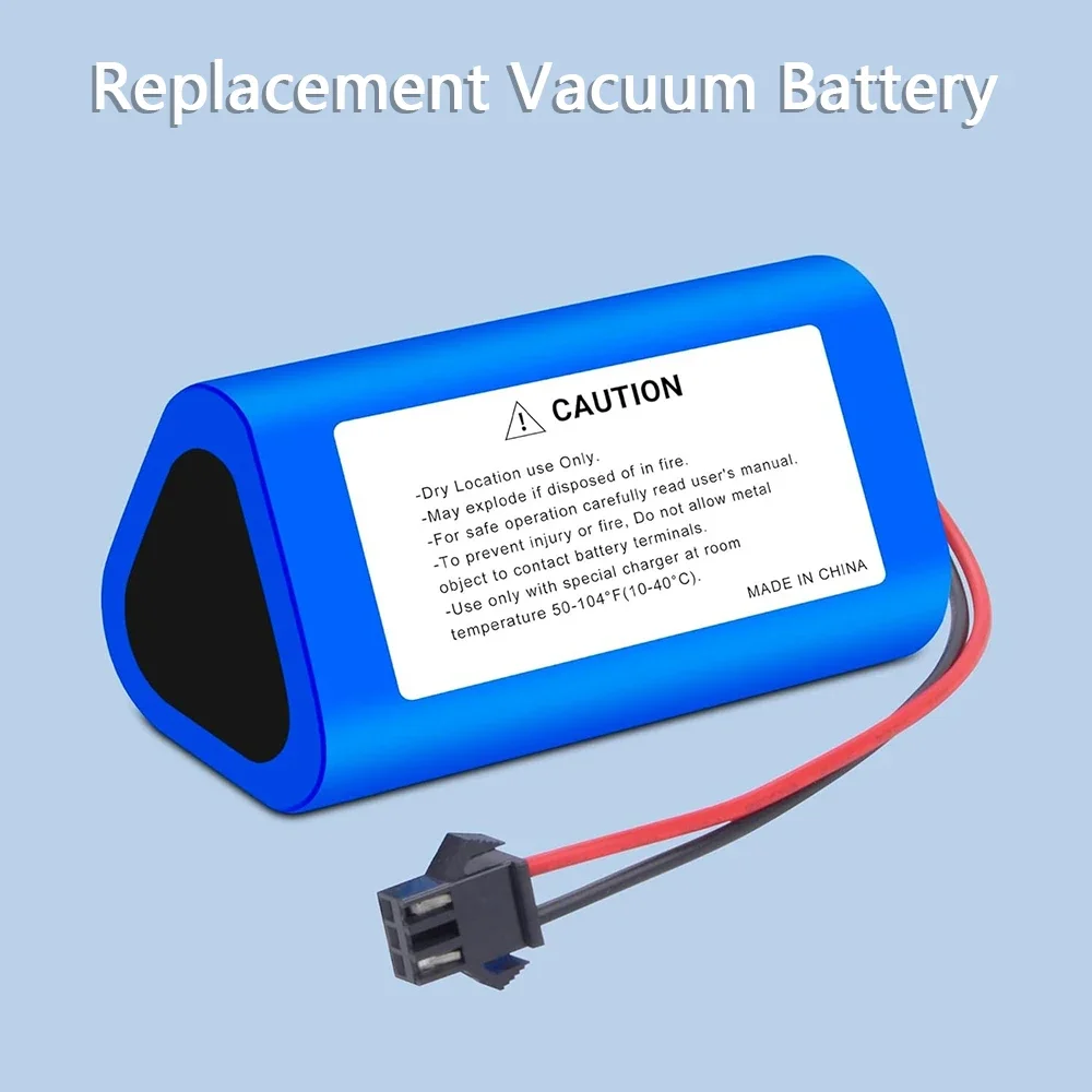 

High Capacity 3400mAh 10.8V 11.1V Replacement Li-ion Battery for Vactidy T6 T7 T8 LS001-02 Vacuum Cleaner Parts