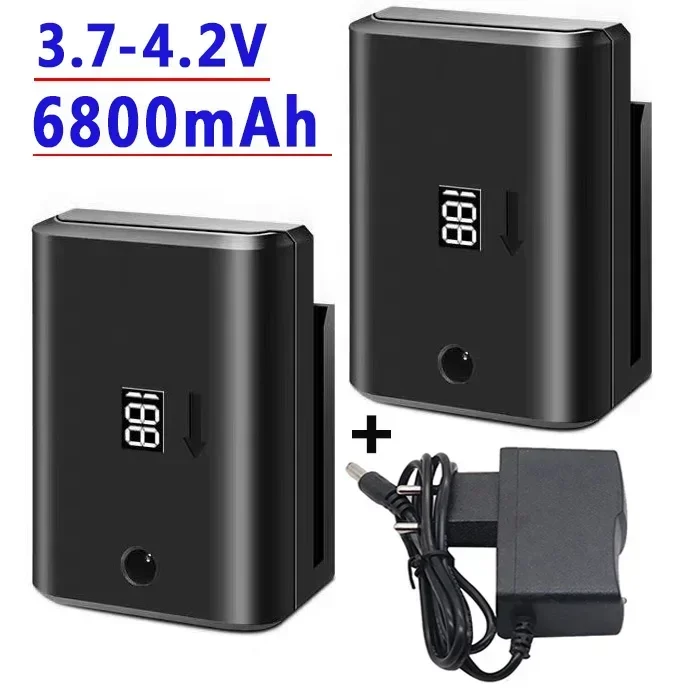 100% New6800mah有償ハイパワーバッテリーレーザーレベル360構築ツールレベリングため3D 12ライン強力なグリーンレーザーレベル