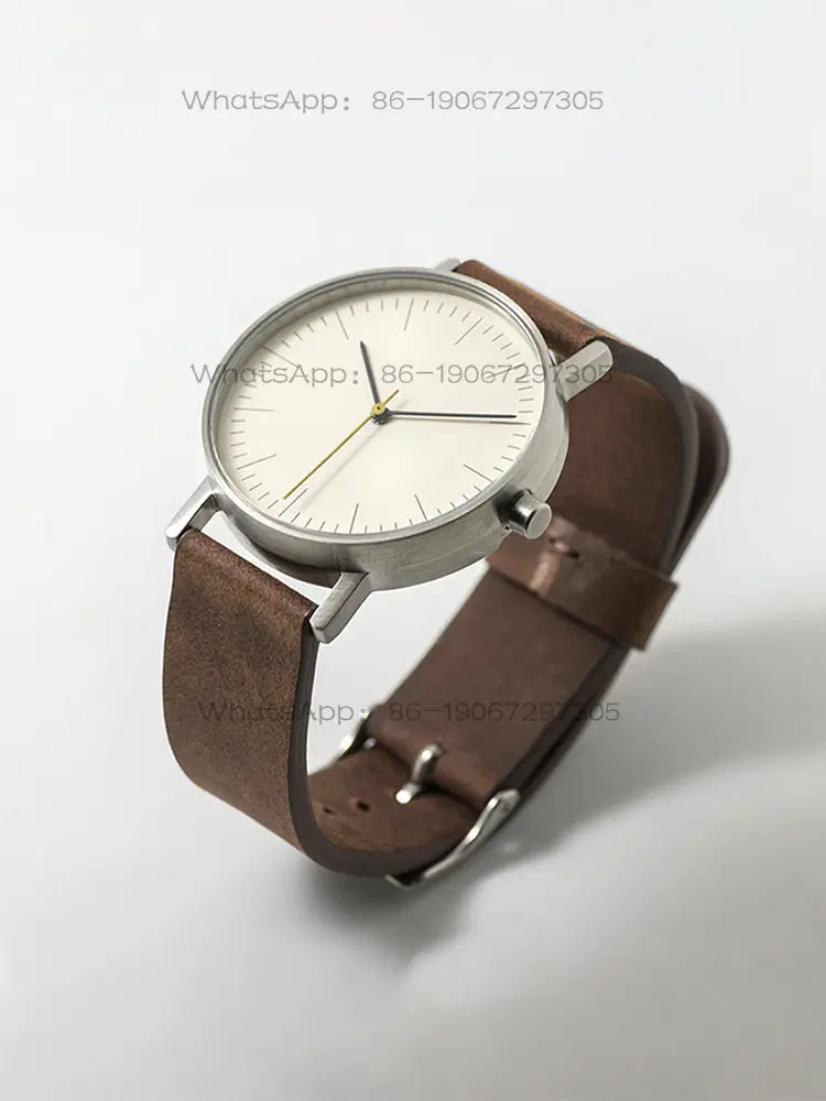 

BIJOUONE B001 Simple retro design life cutting art literary gift box men's and women's watches