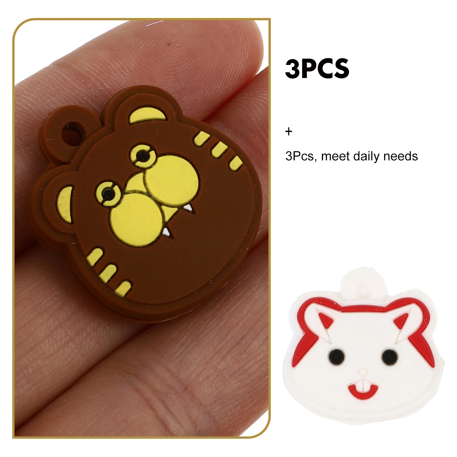 3 قطعة مضرب الكرتون الاهتزاز المخمدات تنس امتصاص الصدمات الكوع حماية مضرب امتصاص الصدمات الكرتون المرطب #1