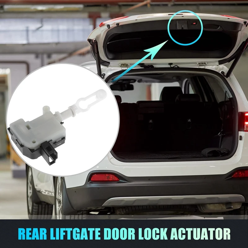 Rear Liftgate Door Lock Actuator For  A4/A4 Quattro 2002-2005 S4 2004-2005 Tailgate Latch Assembly 8E5962115B