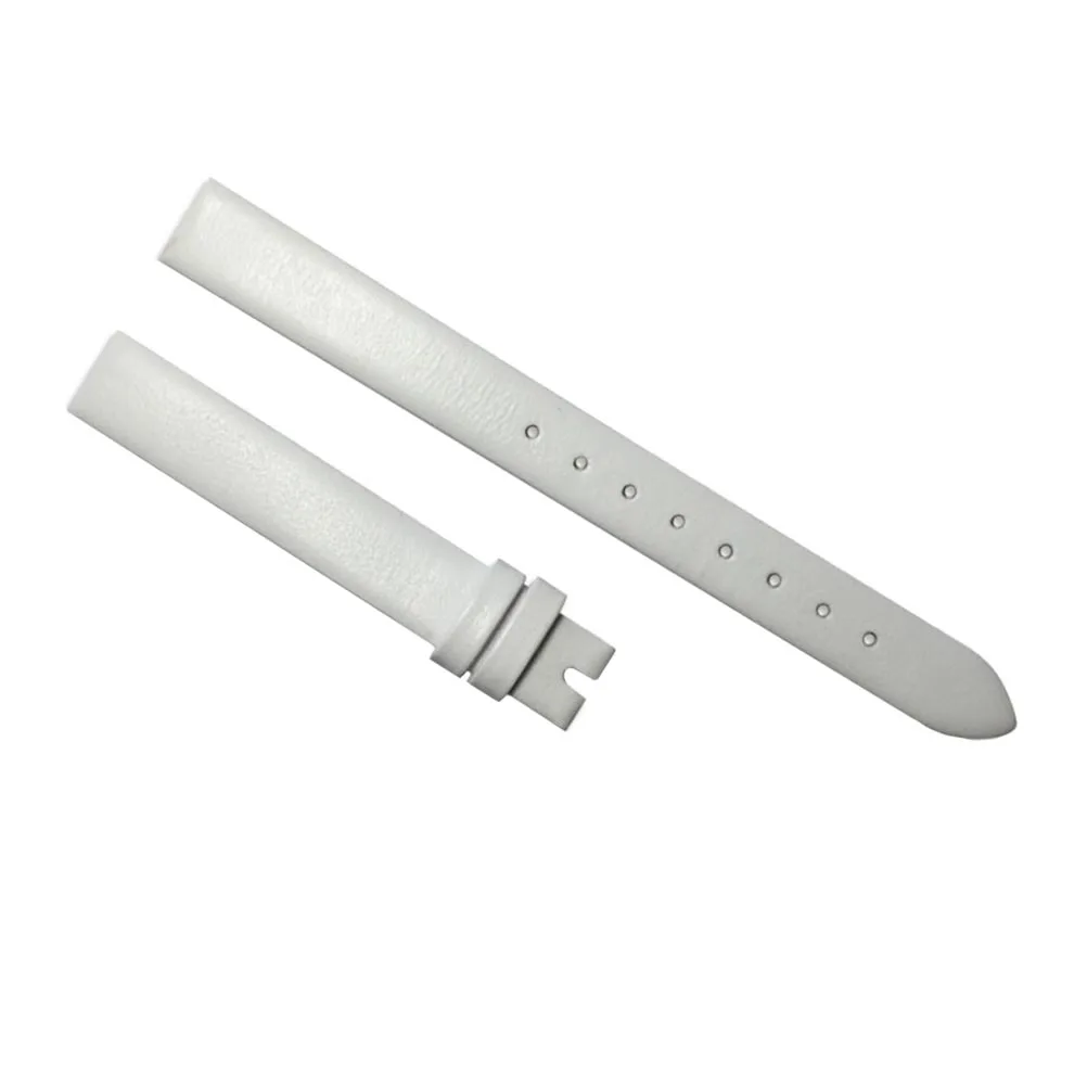 

Watch Band Replacement For Men Women Fashion Stylish Ultrafine Slim Comfortable 6Mm White Watch Strap